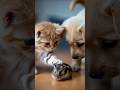 Cats and dogs want to be friends with hamsters. #cat #cute #funny