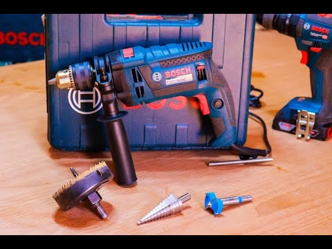 BOSCH GSB 16-RE (Heavy Duty) LITTLE BEAST REVIEW Impact drill 750W