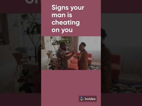Signs to indicate your man might be cheating on you #shorts