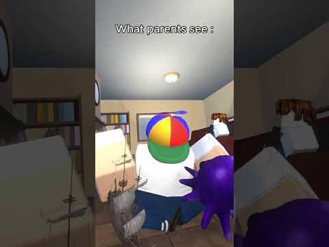 What parents see vs What i see #RobloxAnimation #shorts #short #memes #roblox