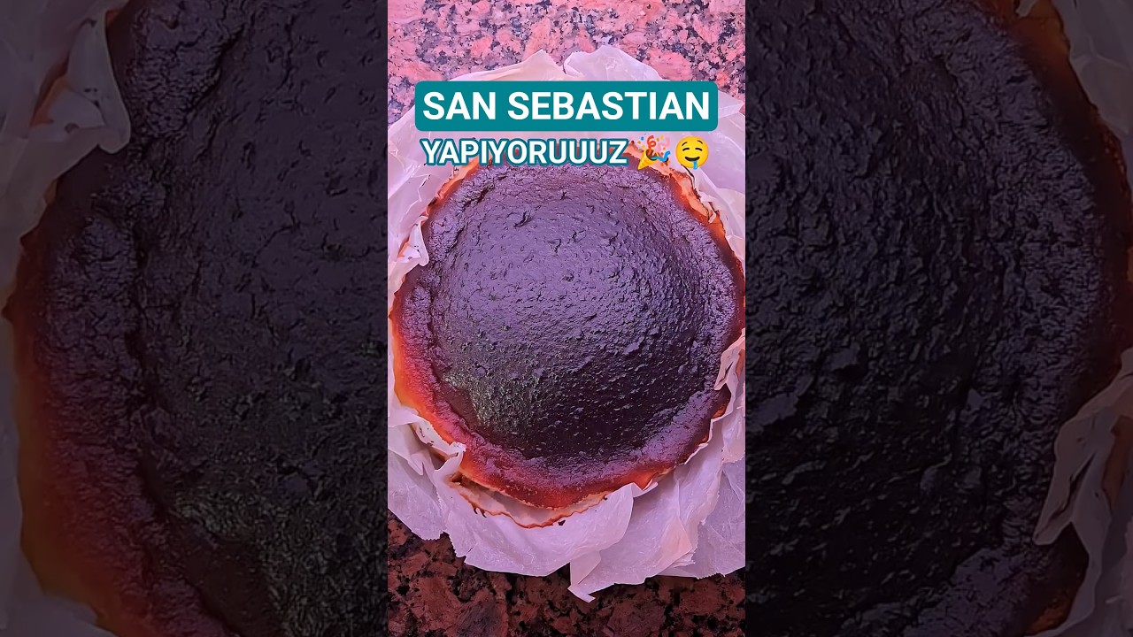 San Sebastian recipe #2 #istanbul #recipe #tarif #yemek #tatlı #yemektarifleri #turkiye #food #eat