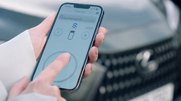 How to exit a parking space with the Remote Park App | LEXUS EUROPE