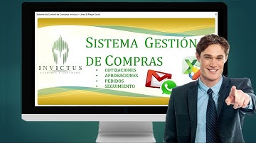 Presentación del Sistema de Información Gestión de Compras INVICTUS - Excel -Macros- VBA - SRM