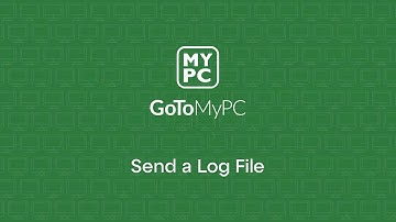 GoToMyPC  - Send a Log File