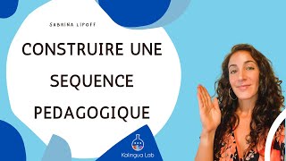 Construire une séquence pédagogique en FLE