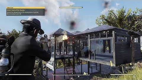 Fallout 76 Workshop PvP and Some Camp Destruction