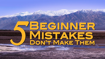 5 Common Beginner Photography Mistakes And How to Avoid Them