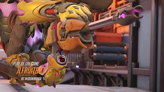 3 kills as Widowmaker (Overwatch)