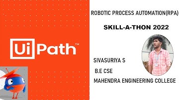Weather Report Using UIPATH    #uipathskillathon2022 Bot Building Exercise (Bot - 1)
