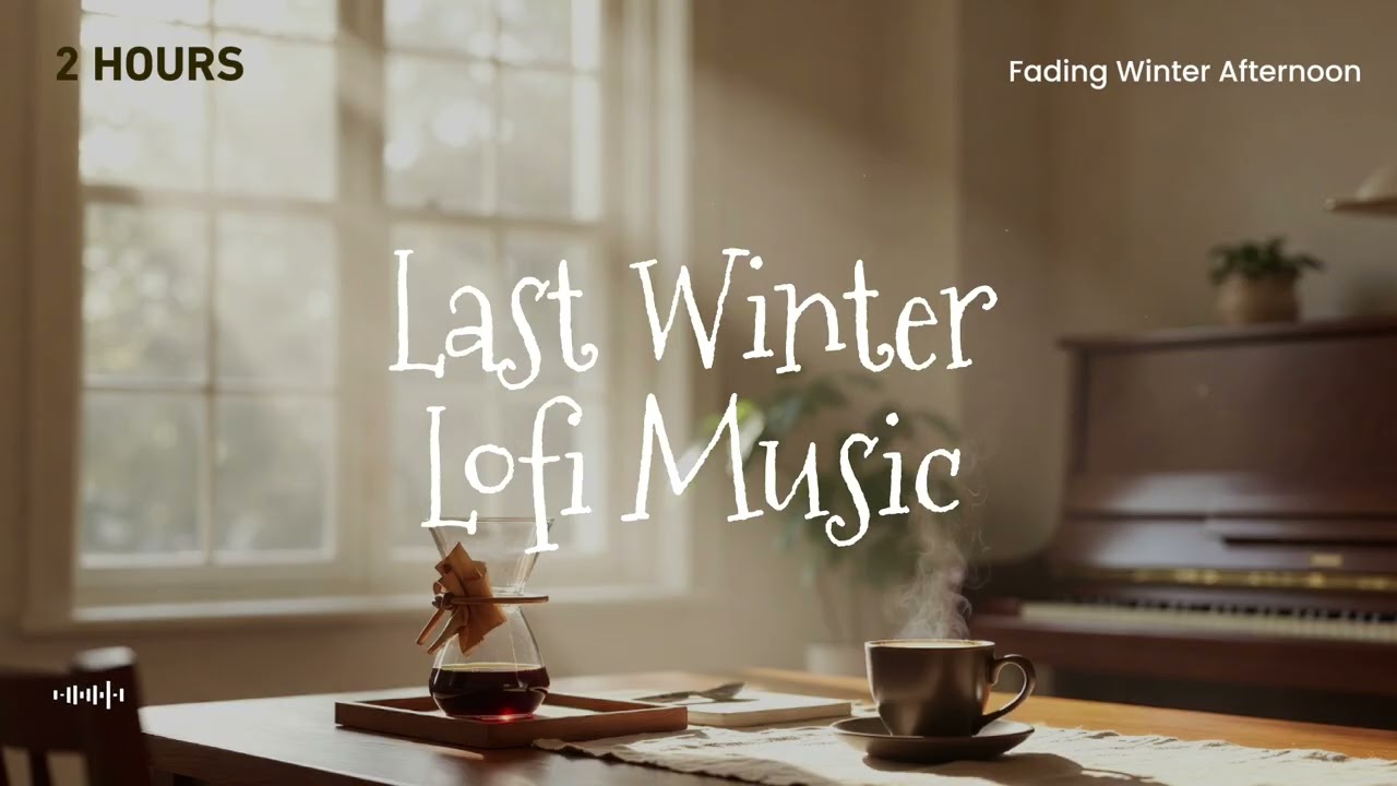 Winter Cafe Lofi Music ☕ Fading Winter Afternoon (2 Hours)