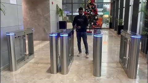 eSSL Swing Barrier #barriers  #swingbarrier #elktroz