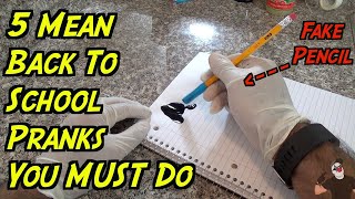 5 Mean Back To School Pranks You Must Try   HOW TO PRANK Evil Booby Traps | Nextraker