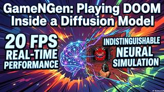GameNGen: Playing DOOM Inside a Diffusion Model
