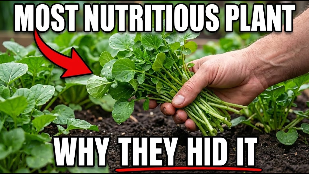 The Most Nutritious Plant on Earth. Confirmed by the CDC. Why Don't You Know About It?