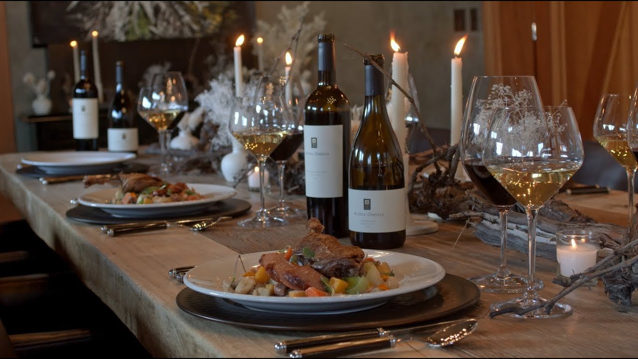 Alpha Omega January 2024 Wine Club Wines and Culinary Demonstration