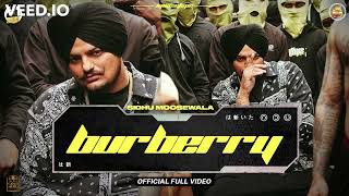 Burberry (Official Video) Sidhu Moose Wala | Moosetape | The Kidd | Teji Sandhu | BASS BOOSTED