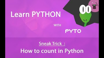 Sneak Trick : Why do Pyto count from zero (Programming Language) | Pytorial