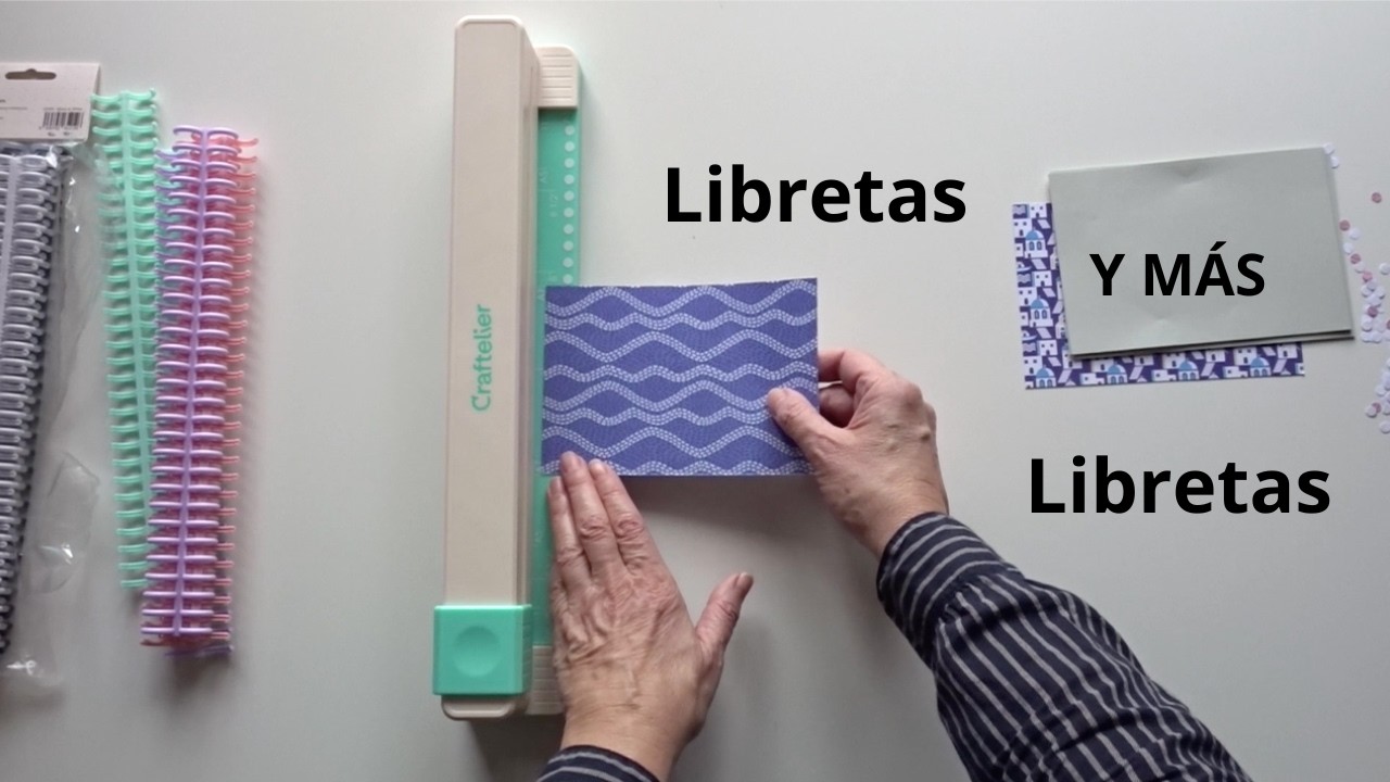 Cómo hacer una libreta con anillas CLICK