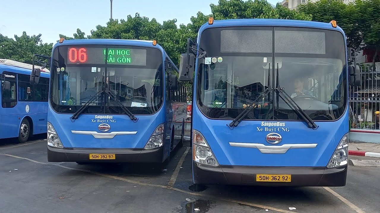 Lộ trình xe buýt tuyến 06 TP.HCM : Bến xe buýt Chợ Lớn - Đại học Nông Lâm