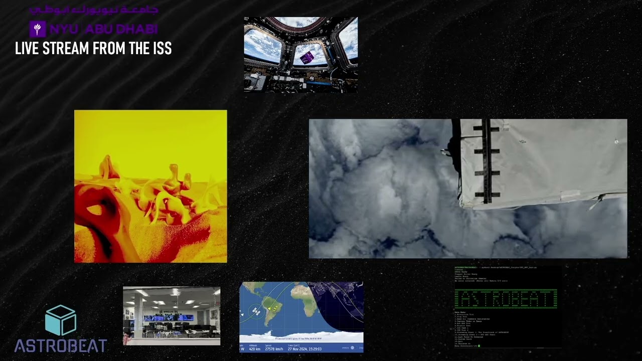 International Space Station streams of Far Out 
