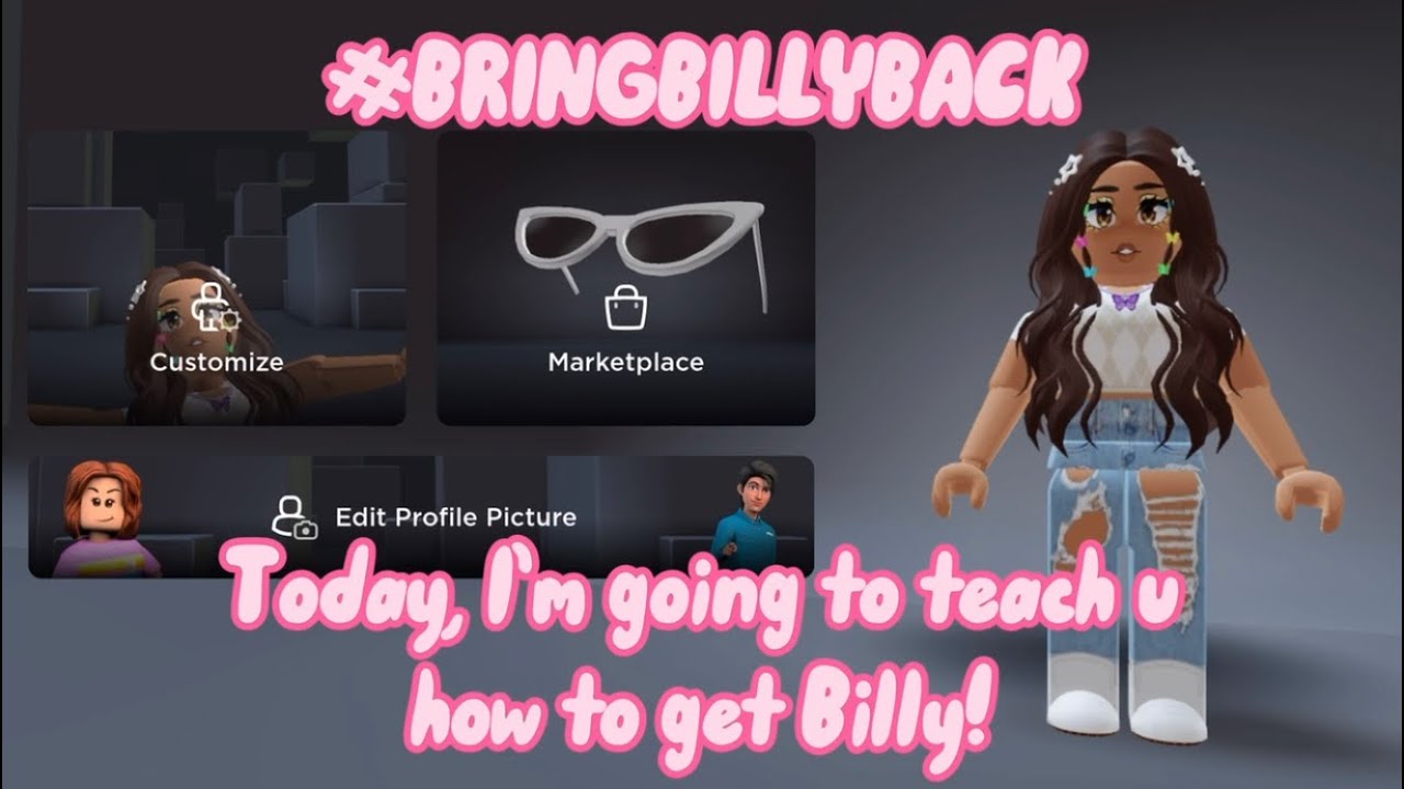How to get the Billy avatar! - YouTube
