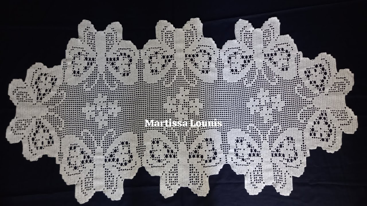 Caminho de mesa jardim de borboletas🦋 parte:1/8