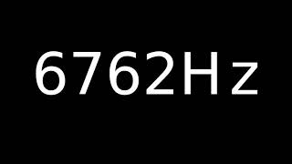 Speaker Sound Test 6762Hz