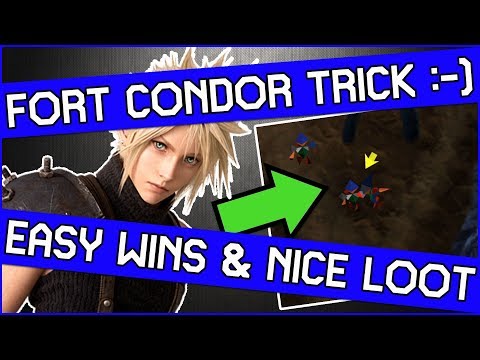 don't-miss-this-fort-condor-trick-in-final-fantasy-7---easy-battles-&-nice-rewards!