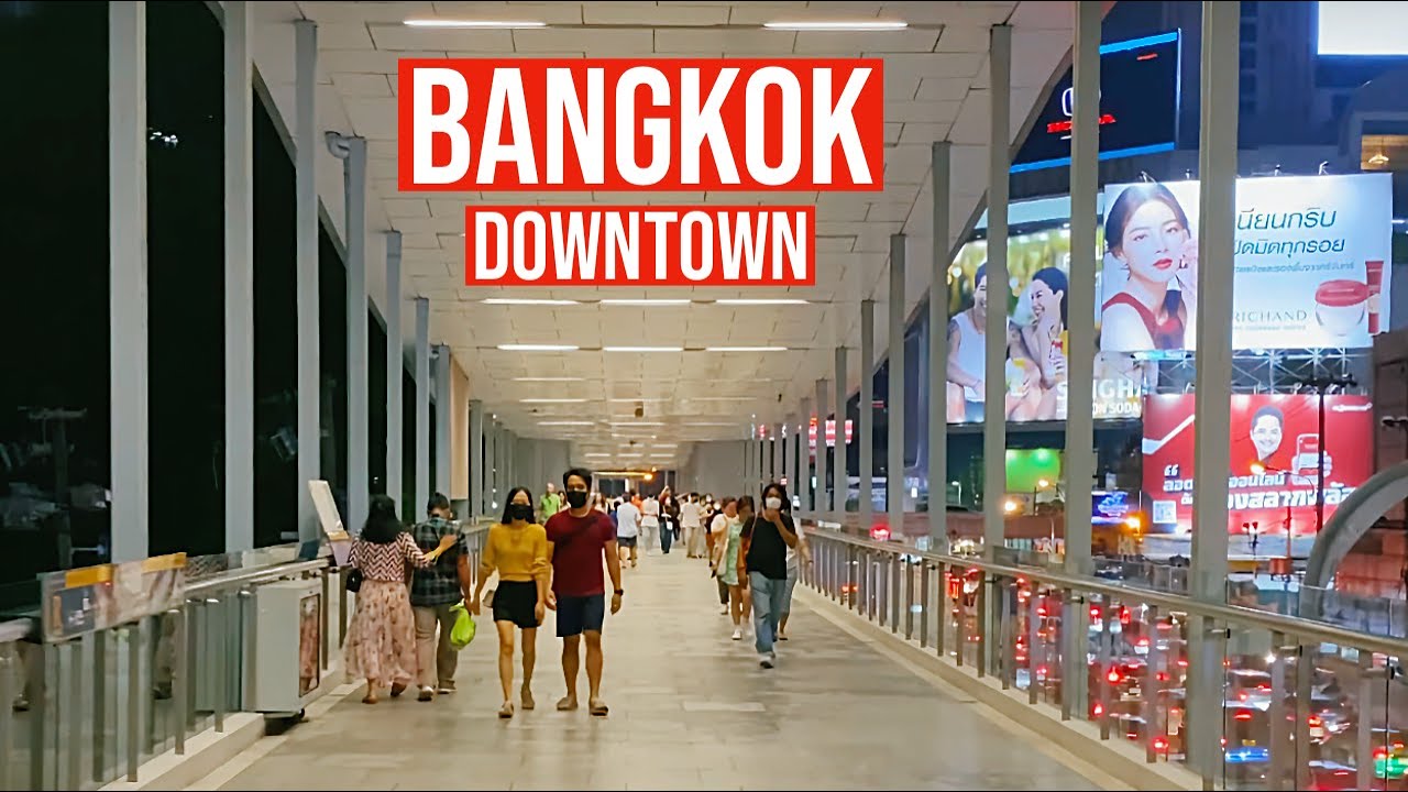 Ratchaprasong R Walk Bangkok 🇹🇭 Thailand - R Walk. Ratchaprasong District. Skywalk. Walking ...