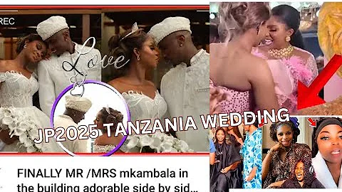 Jp2025!  Tanzania! Juma Jux and Priscilla Ojo wedding #jumajux #jp2025 #celebritynews