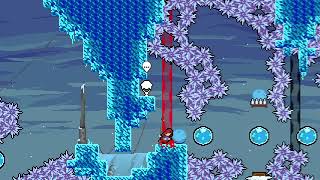 Celeste Custom Map, JaThePlayer's Frozen Waterfall: B side