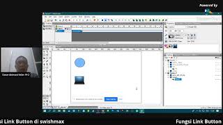 Penggunaan Link Button di SwishMax