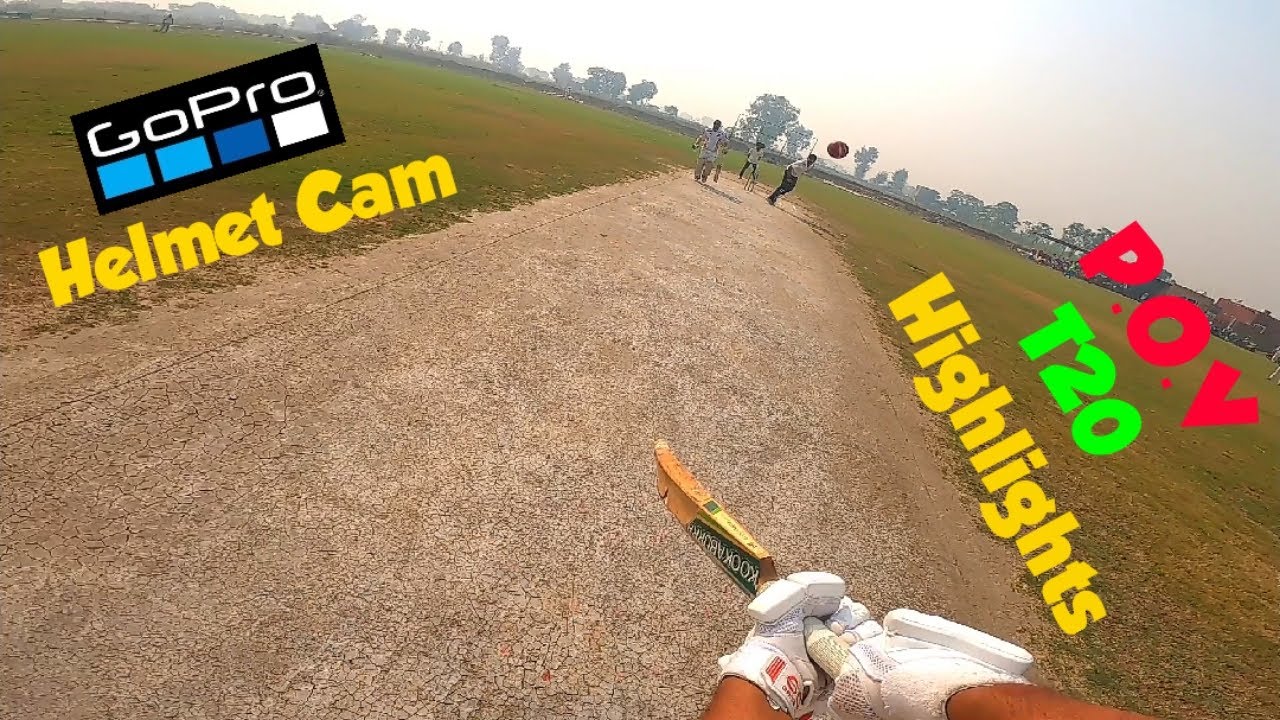 Gopro Helmet Cam t20 cricket highlights Gopro Cricket 2020 Gopro