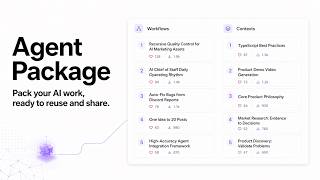Introducing Agent Package