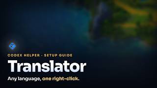 Translator Setup | Codex Helper Guides