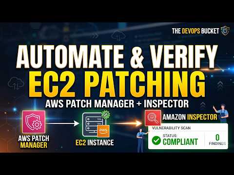 AWS Patch Manager Tutorial | Patch EC2 Instances & Verify in Amazon Inspector