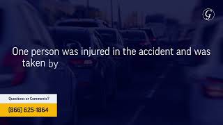 One Person Hurt in Two-Vehicle Collision on Lyndon B. Johnson Freeway Near Audelia Road in Dallas