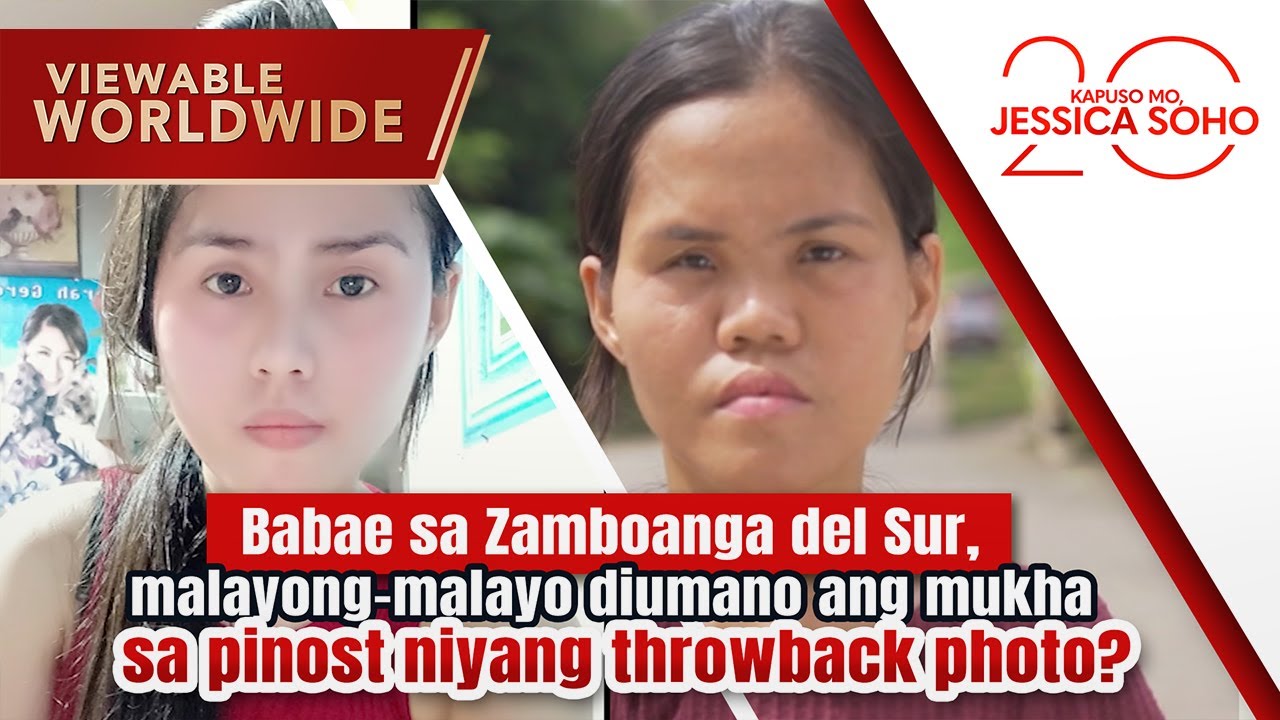 Babae, malayong-malayo diumano ang mukha sa pinost niyang throwback photo? | Kapuso Mo, Jessica Soho