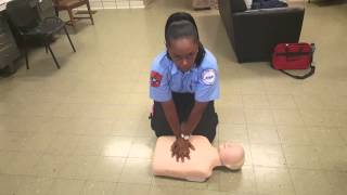 Cpr with chest compression