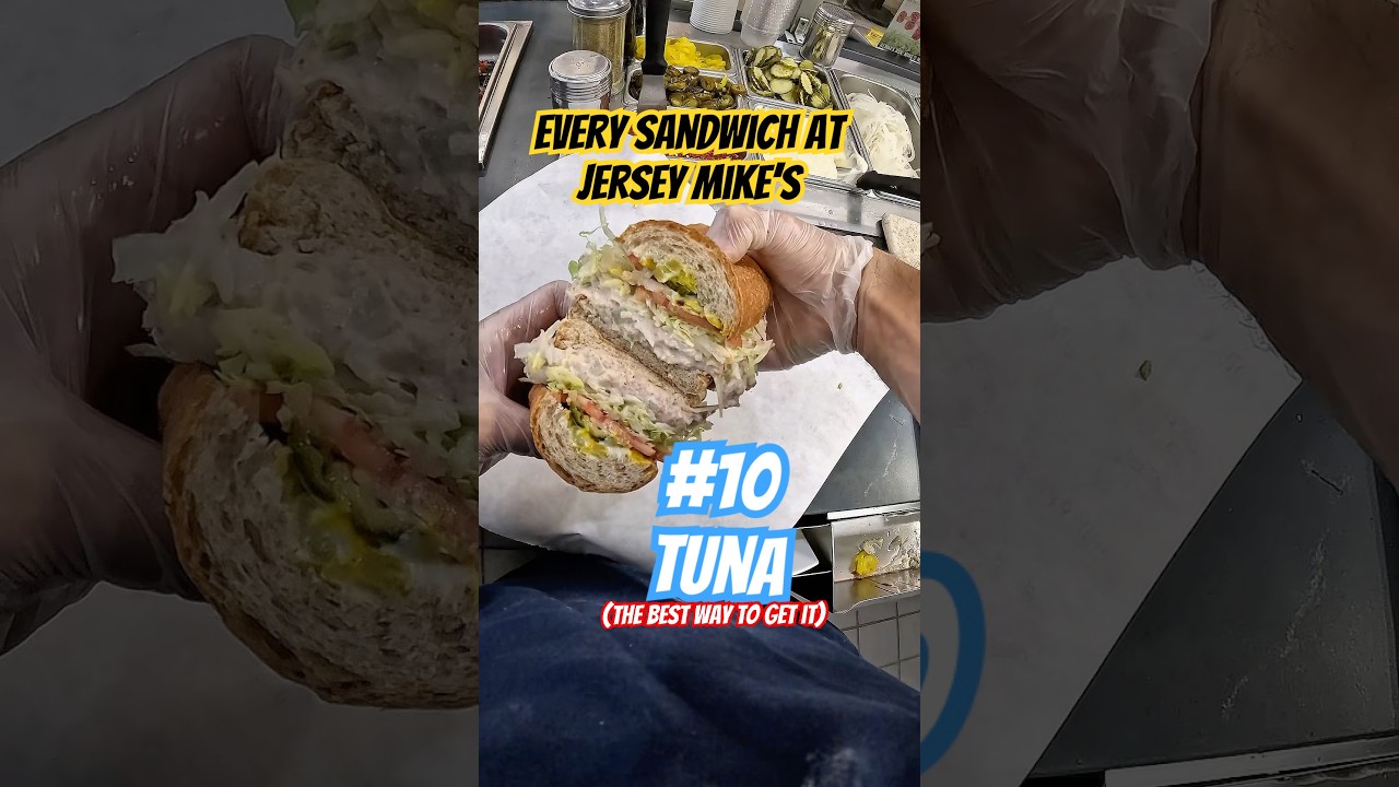 The Best Way To Get Your Tuna at Jersey Mike’s 🔥🤤 
