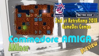 Commodore Amiga -=AMIner=- Retrokomp 2018 GameDev Compo