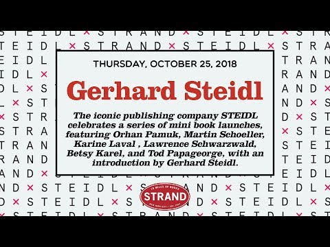 Gerhard Steidl & Orhan Pamuk