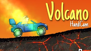 Car And Motorbike On Volcano Hill Climb Racing Volcano St Gaming