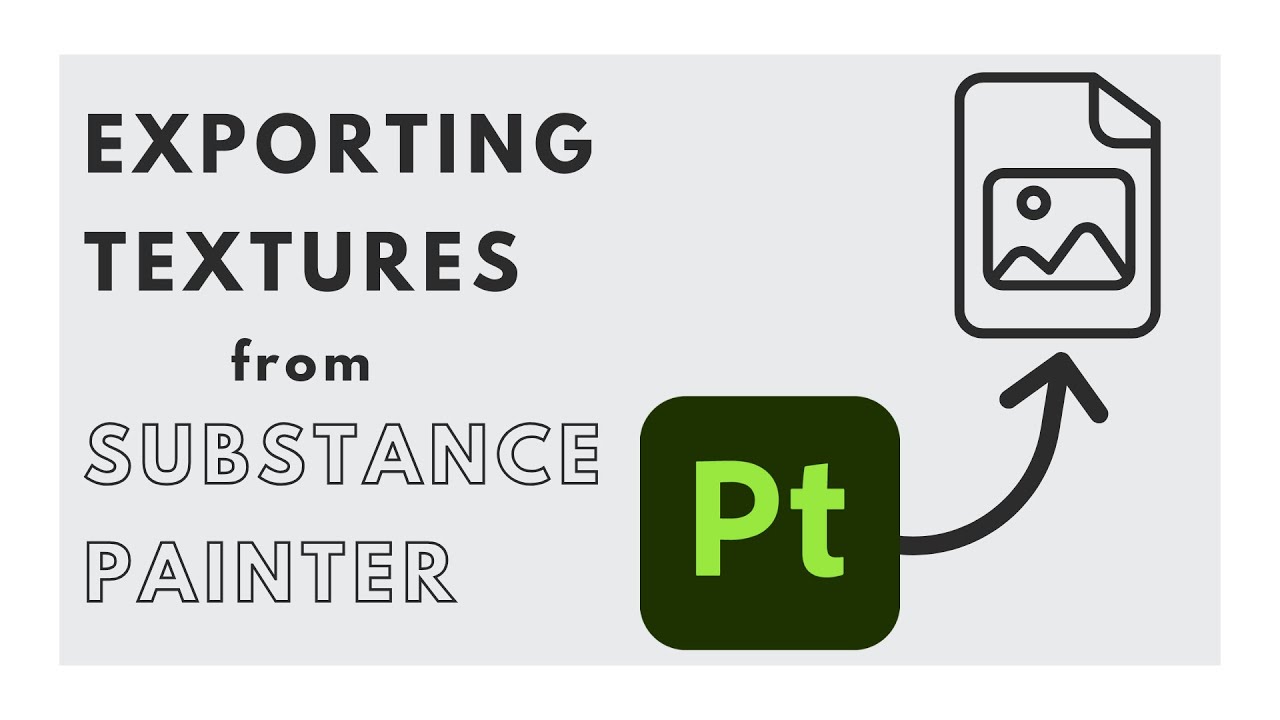 Exporting Textures from Substance Painter - YouTube