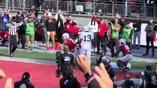 Famous Caleb Downs INTERCEPTION in the End Zone Ohio State vs Penn State 2025 Net Worth