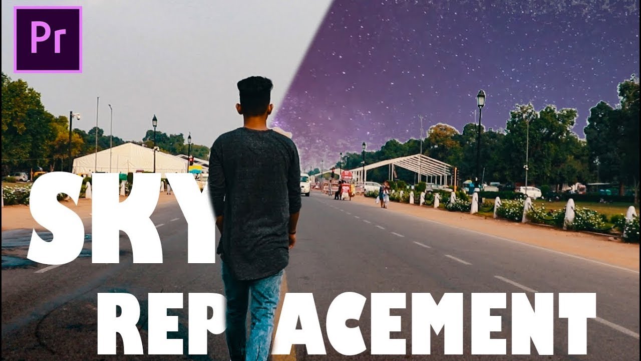 Easy Sky replacement Adobe premiere pro Tutorial