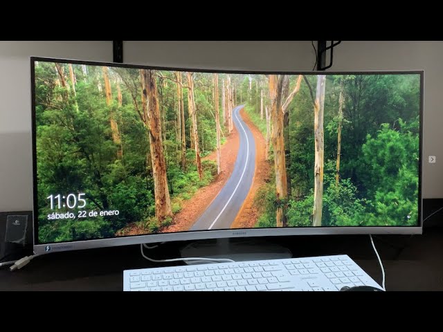 Monitor curvo Samsung LS34A650UX 34WQHD 100Hz - Monitor LED