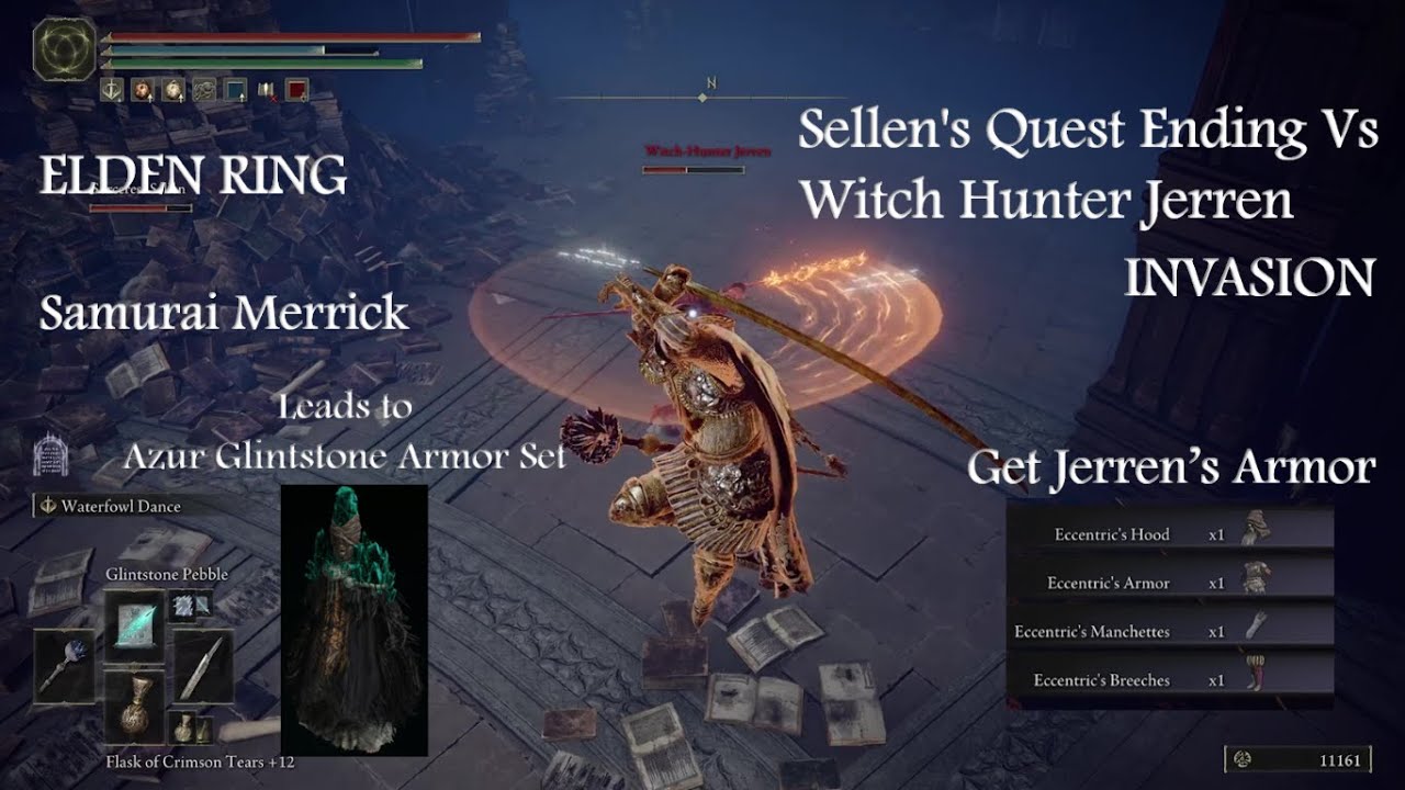 Sellen's Quest Ending (Witch Hunter Jerren INVASION) - ELDEN RING