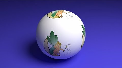 Blender Tutorial: How To Create A 3D Sphere With Multiple Images On It.