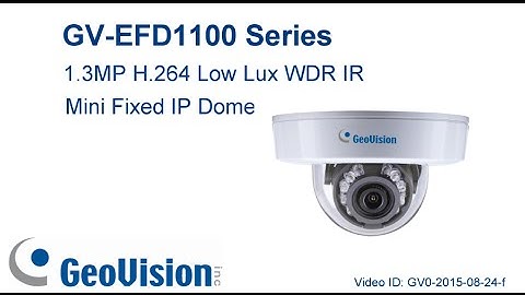 GeoVision GV-EFD1100